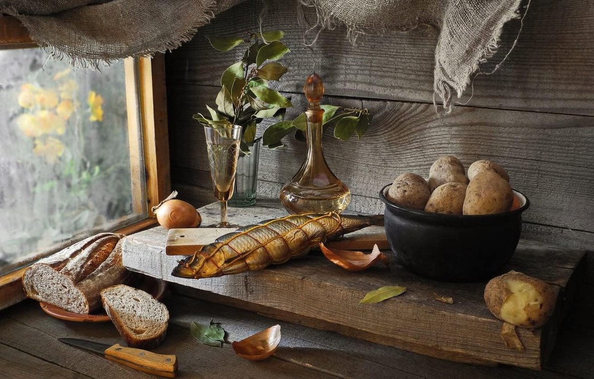 Legpuzzel 1000 Stukjes - Volwassen Puzzel - Ontspanning Thuis - Geduld Ontwikkelen - 75 x 50 cm - Voedsel Stilleven
