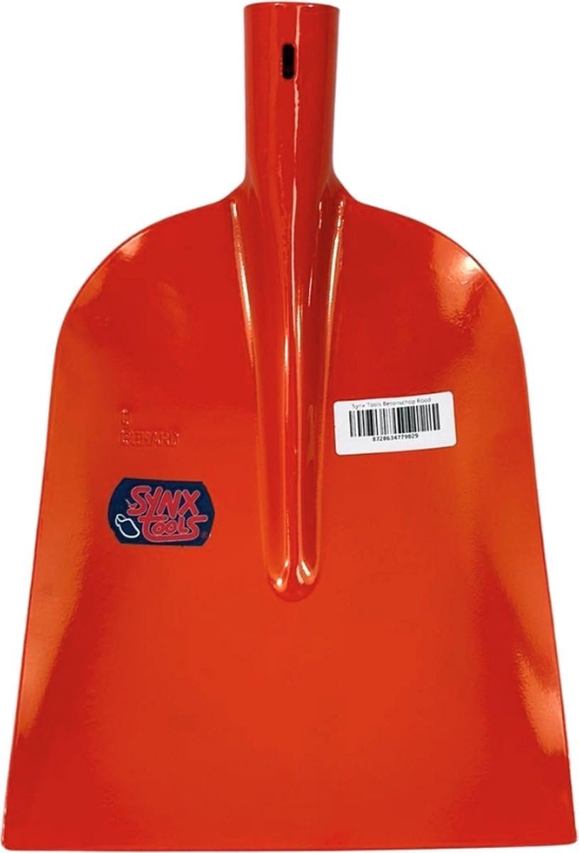 Betonschop - Schep - Tegels Verplaatsen - Gehard Staal - 35 x 22 cm - Rood