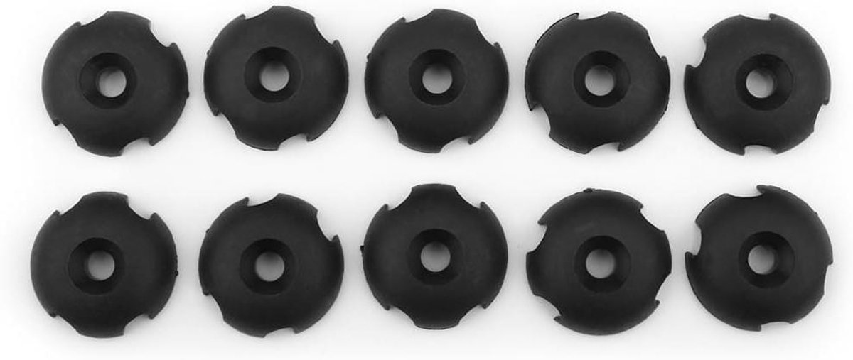 Kayak Lijn Gids - Touwhouder - Kajak Organisatie - Slijtvast Nylon Materiaal - 3.5 cm Diameter - Zwart