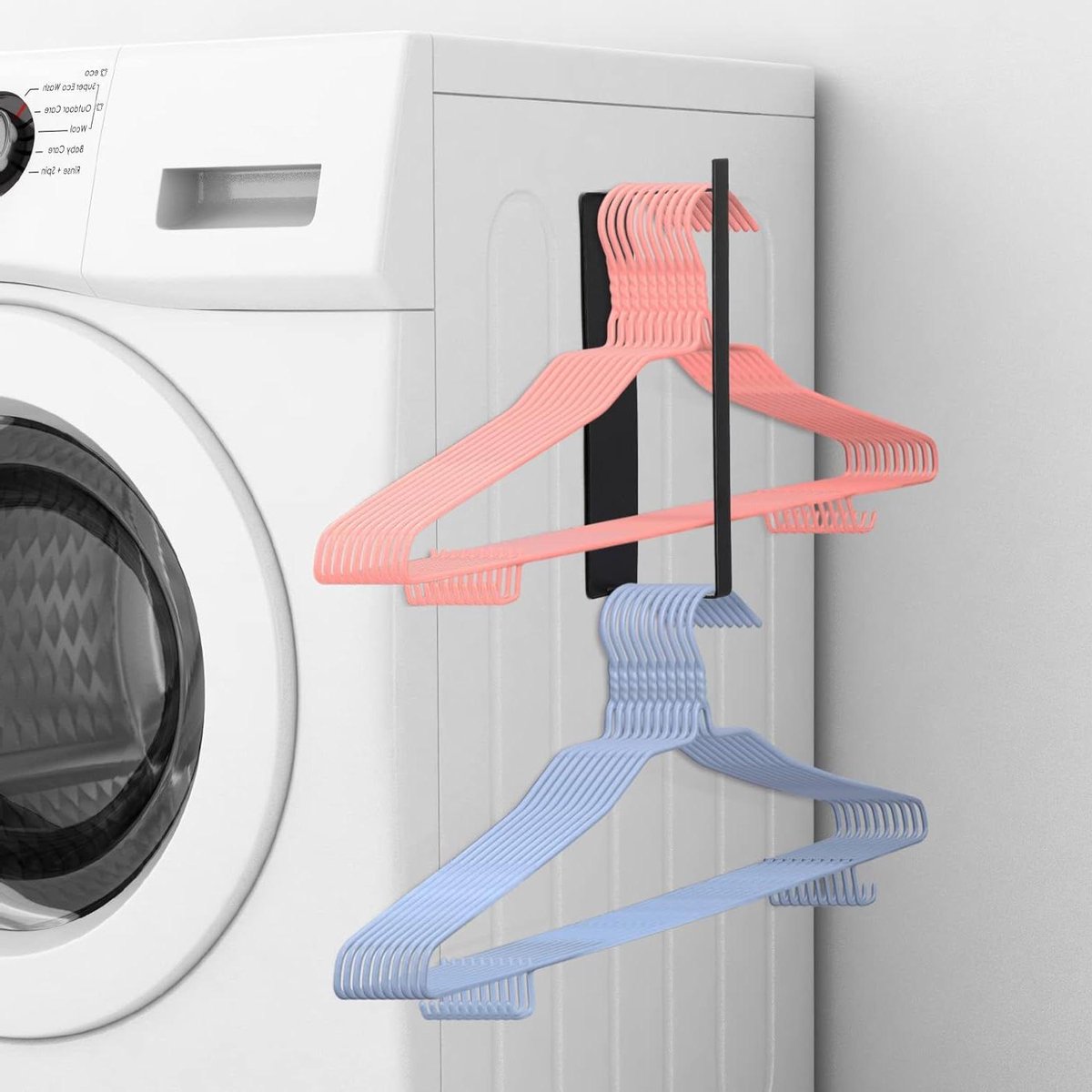 Magnetische Hanger Organizer - Hanger Stapelaar - Kast Ordenen - Ruimtebesparend - Zwart