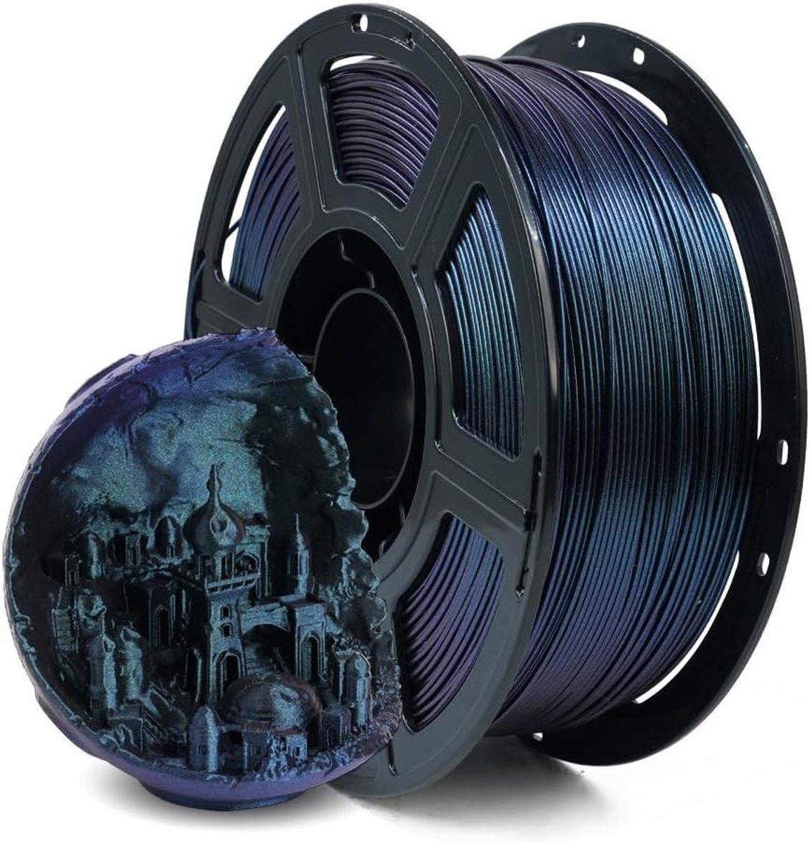 ASA Filament - 3D Printer Filament - Buitenonderdelen Printen - UV & Weerbestendig - 1.75 mm Diameter - Verbrand Titanium