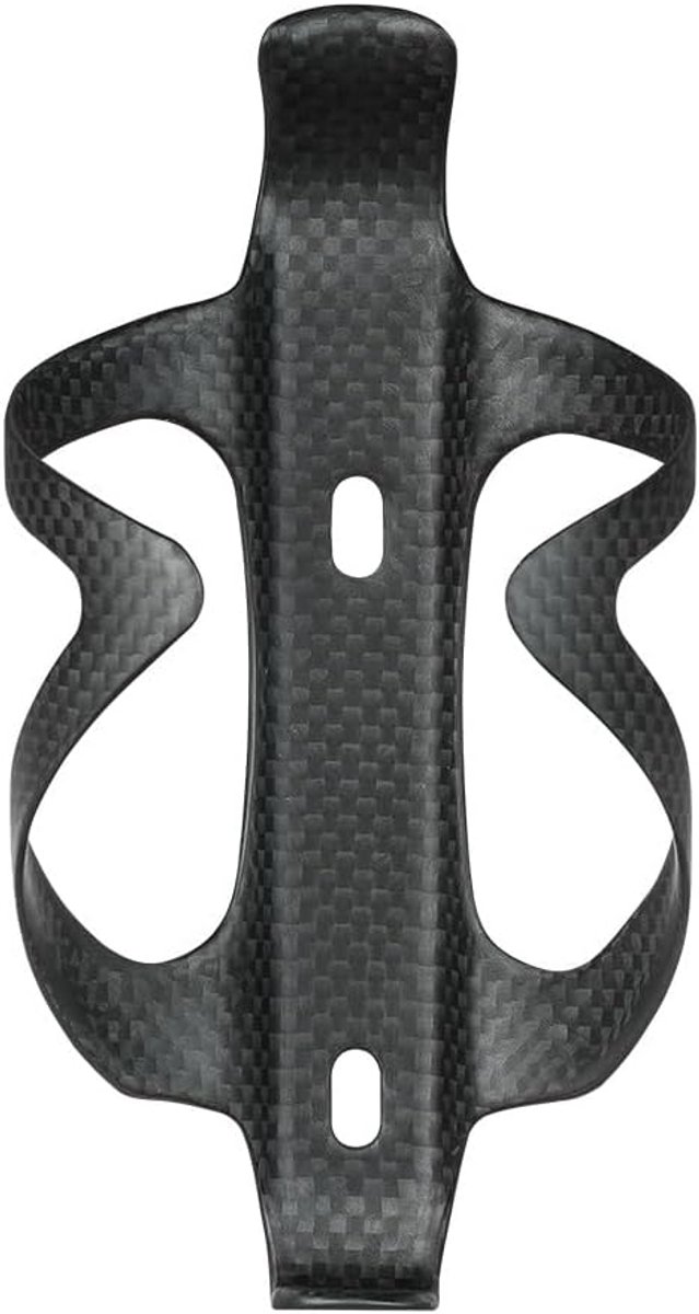 Fietsfleshouder Koolstofvezel - Waterfleshouder Lichtgewicht - Fietsen Drinken - Ultralicht 20g - 72-74 mm diameter - Matzwart