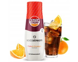 SodaStream Schwip Schwap Siroop 440ml - Cola + Orange