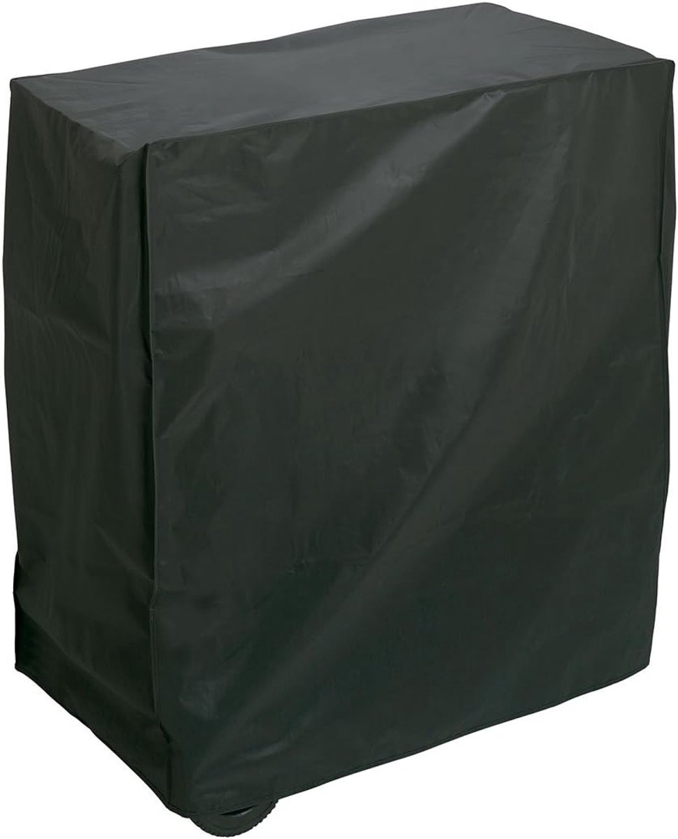 ShieldPro Universele Barbecue Beschermhoes - Rechthoekig & Waterdicht - UV-bestendig Polyethyleen - 90 x 65 x 90 cm - Zwart