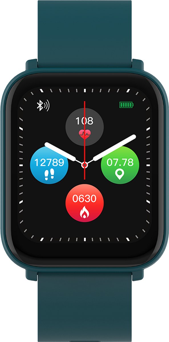 Canyon Easy Serie - Smartwatch - 1,7” IPS Display - Activiteitstracking - Groen