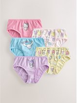 Next - Meisjes - Set van 5 Hello Kitty and Friends slips - Paars