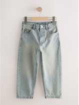 Next - Jongens - Baggy jeans met taps toelopende pijpen - Blauw