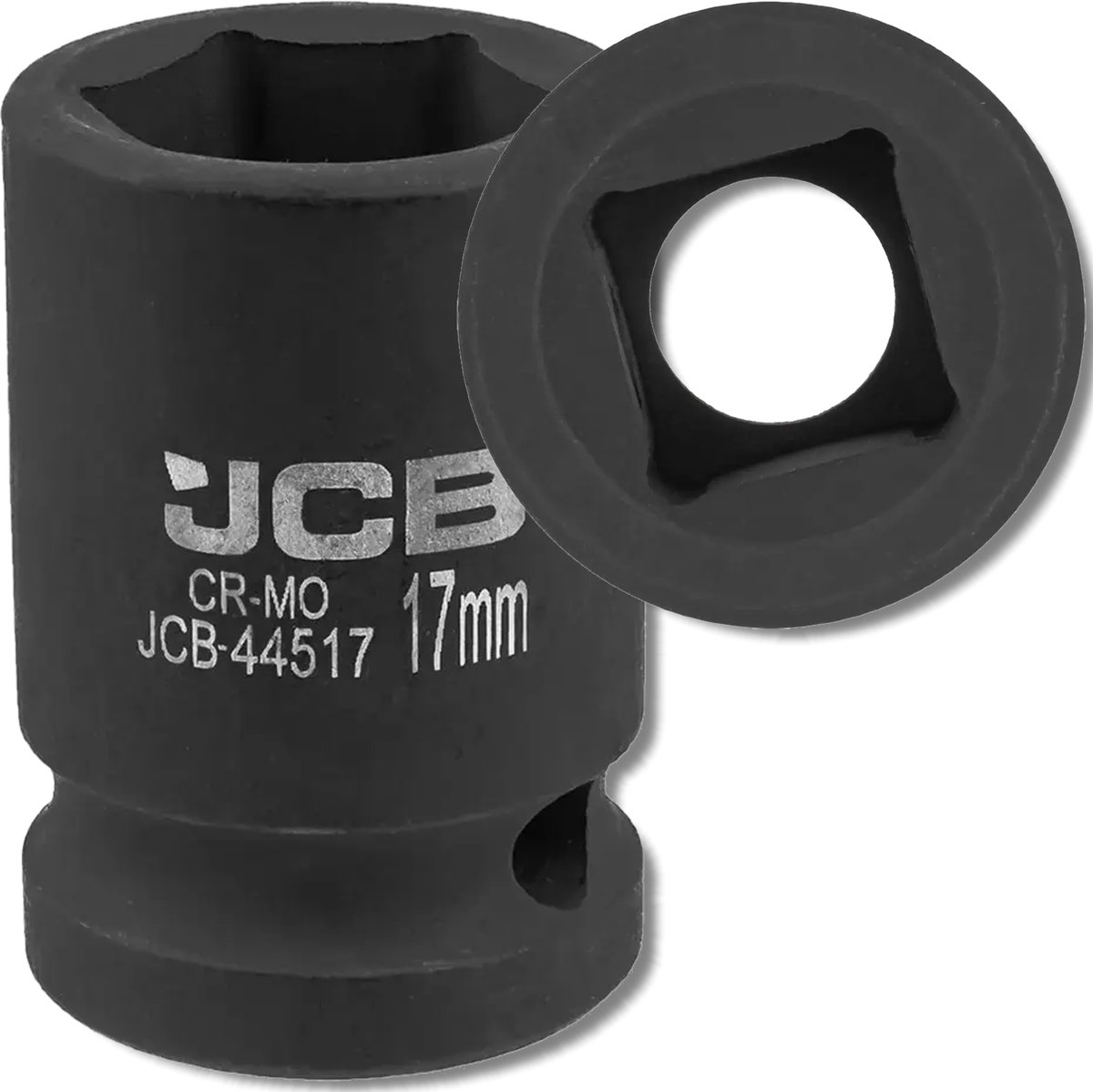 JCB CrMo - Dopsleutel - 17mm - 6-kant - 1/2"