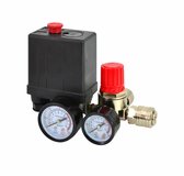 Awtools AW10207 - Drukschakelaar Compressor - 230V - 2 Ingangen - 1/4"