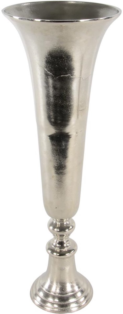 Lesliliving Lesli Living - Vaas Brush - Zilver - Ø19x55cm