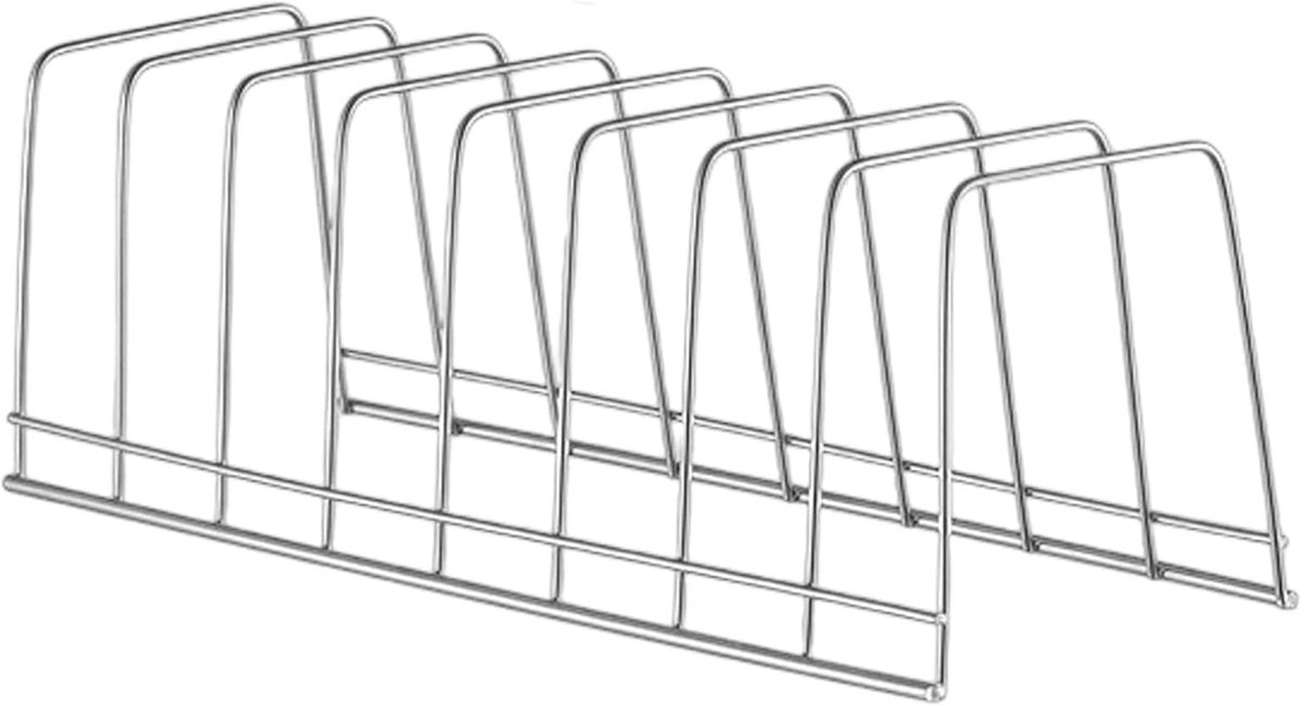 Afdruiprek – Kastorganizer – Roestvrijstalen afdruiprek – Opbergrek – Organizer