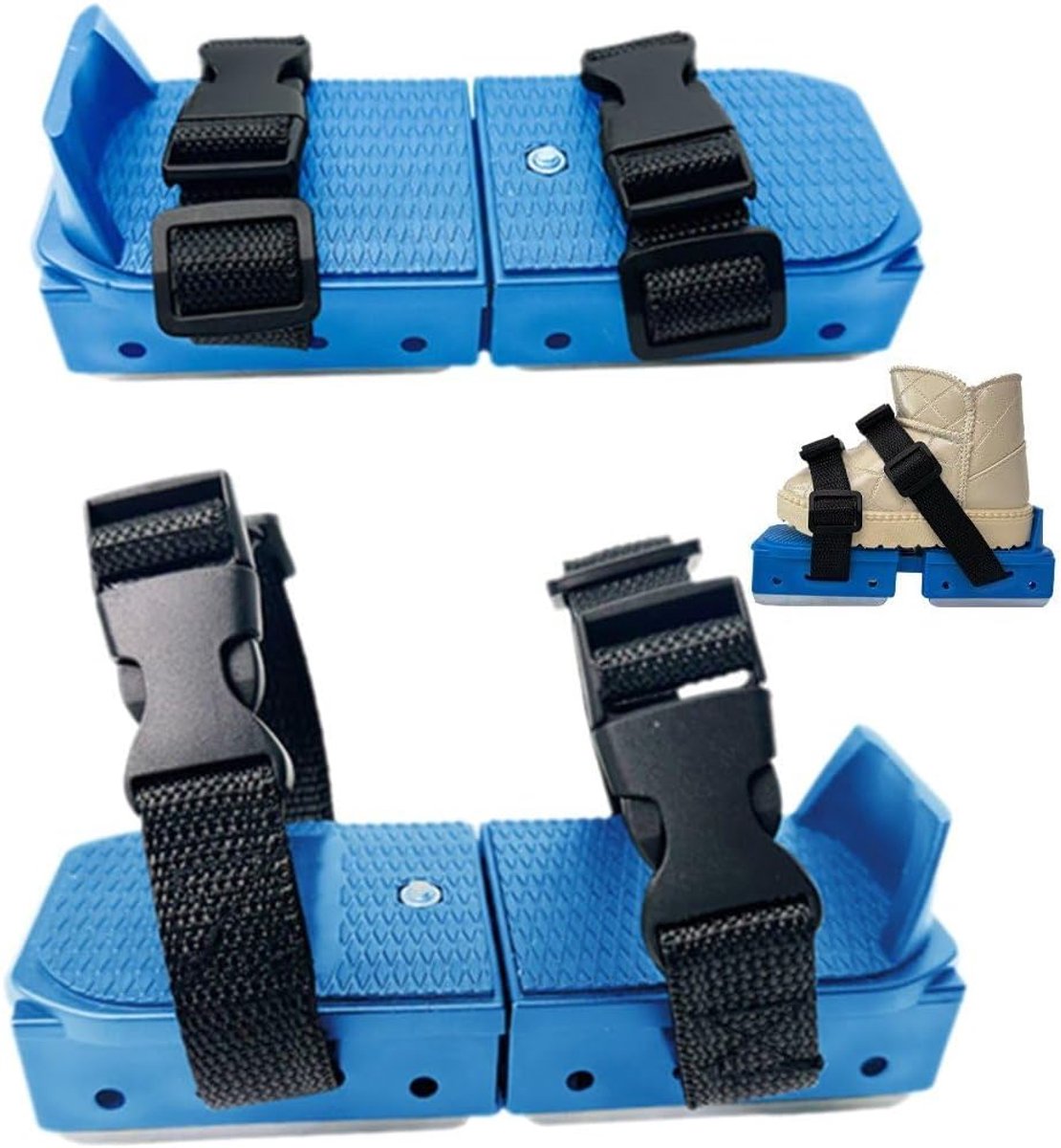 Schaatsen Kinderen - Dubbele Glijders - Beginners Hulp - Verstelbare Lengte - 16 cm