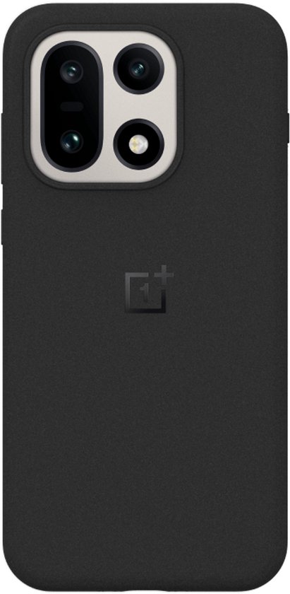 OnePlus Sandstone Magnetic Case - Black - voor OnePlus 15