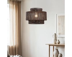 LumenXL Japandi hanglamp Sumi in donkerbruin