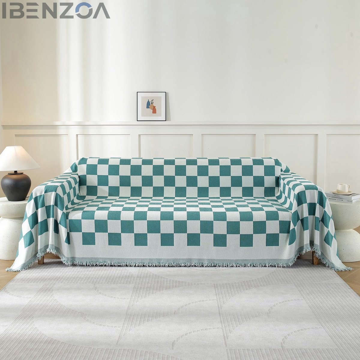 Bankovertrek - Polyester - 180x340 cm - Zacht - Beschermend