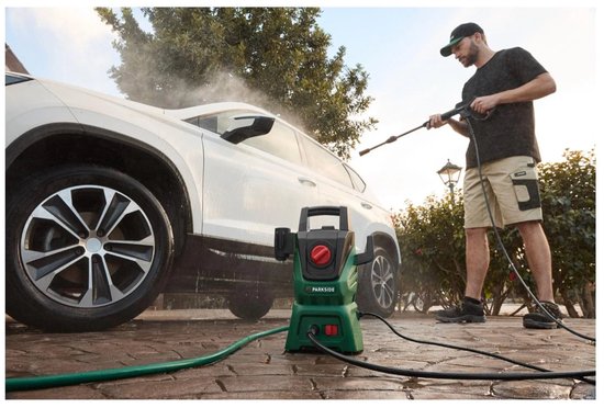 PARKSIDE® Hogedrukreiniger 110 bar - Vermogen: 1400 W - Max. Debiet: 6,5 l/min - Slanglengte: 3 m — afbeelding 3