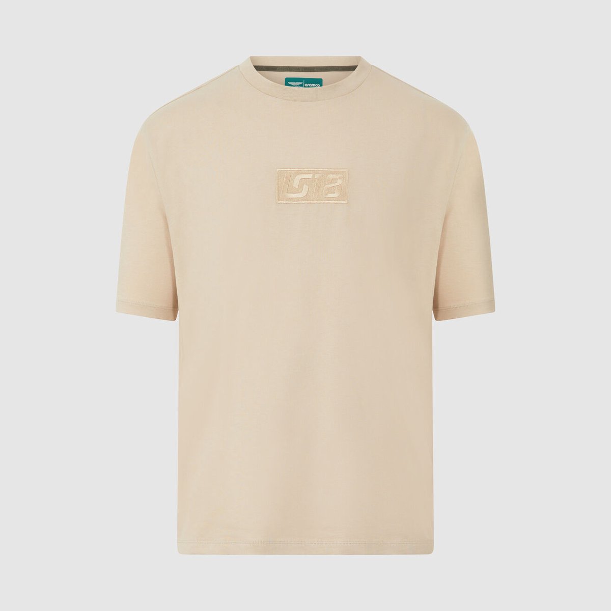 Aston Martin Racing - Formule 1 - Lifestyle Stroll T-Shirt - Cremé - Heren - Maat XXL