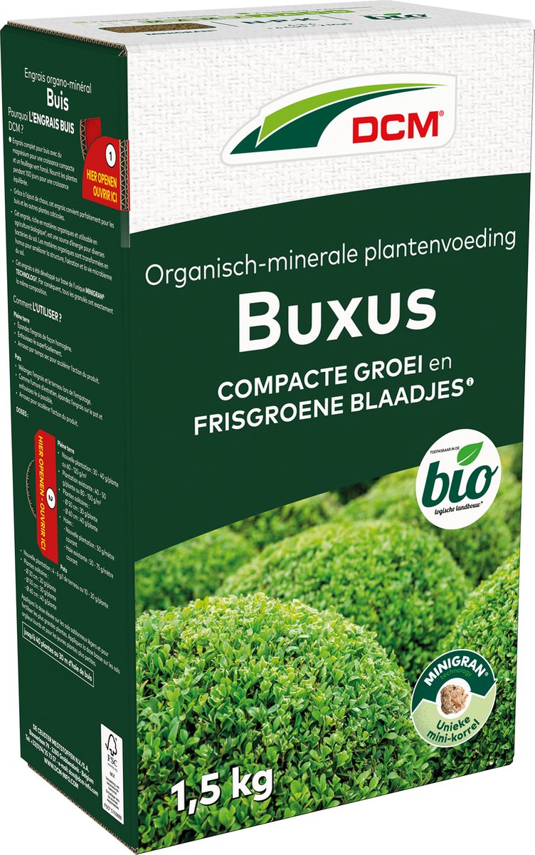DCM BUXUS 1,5KG
