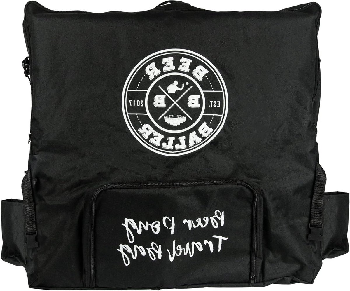 BEEERBALLER® Beer Pong Table Bag - De draagtas voor je bierpongtafel! | Rugzak of schoudertas | Geïntegreerd koelvak | Zakken voor bierpongbekers & bierpongballen
