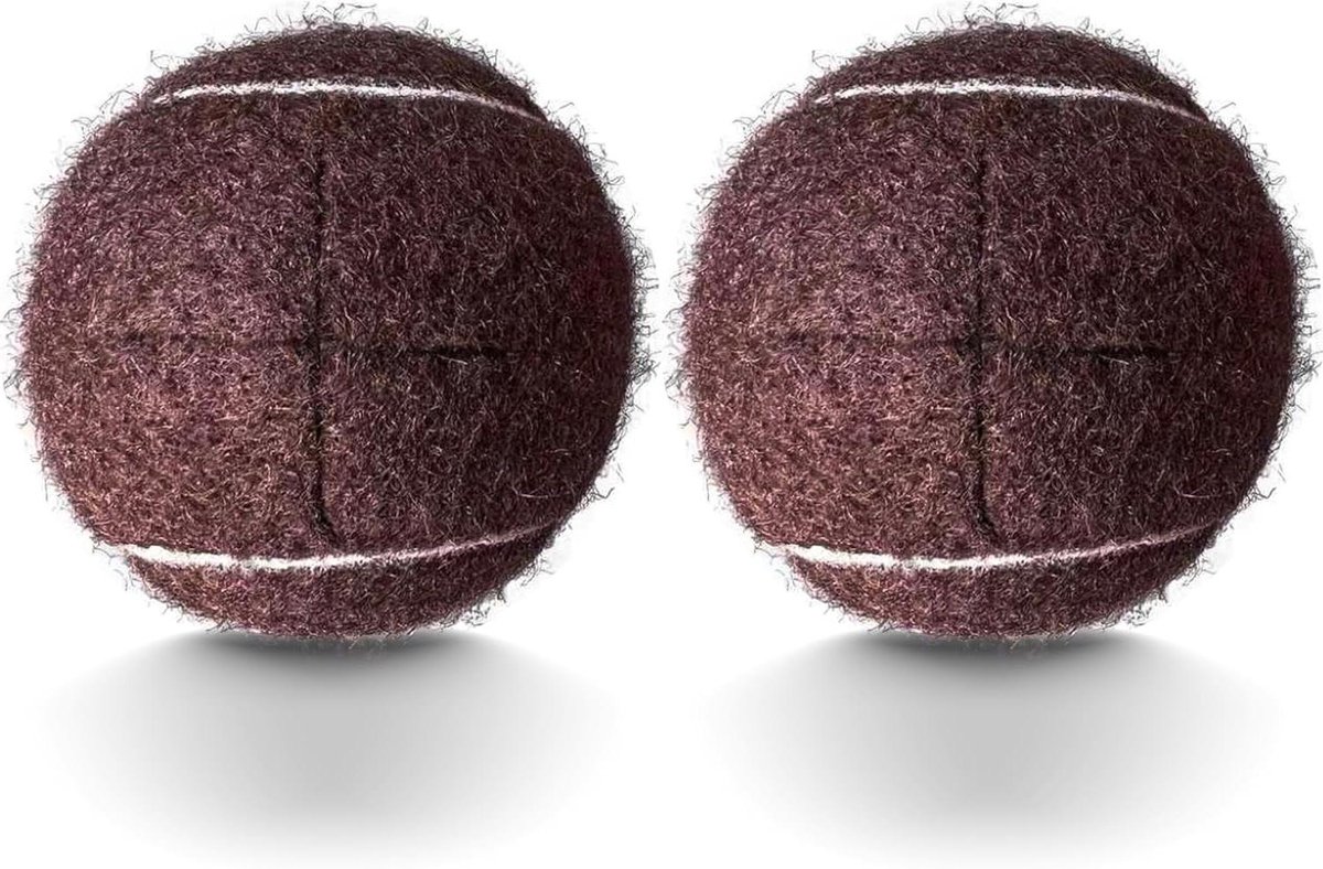 Voorgesneden Tennisballen - Stoelpoten Dempers - Meubels Beschermen - Duurzaam Rubber - 2 Stuks - Bruin