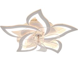 TamTrade Plafondventilator - Plafond ventilator met verlichting - LED - Dimbare verlichting - RGB - Instelbare kleurtemperatuur