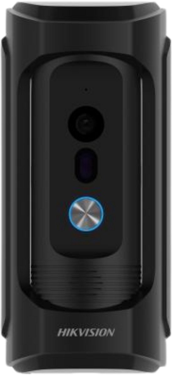 Hikvision DS-KB8113-IME1(B) IP video vandaalbestendige deurbel met app, PoE, IR nachtzicht en draaibare kijkrichting — afbeelding 5