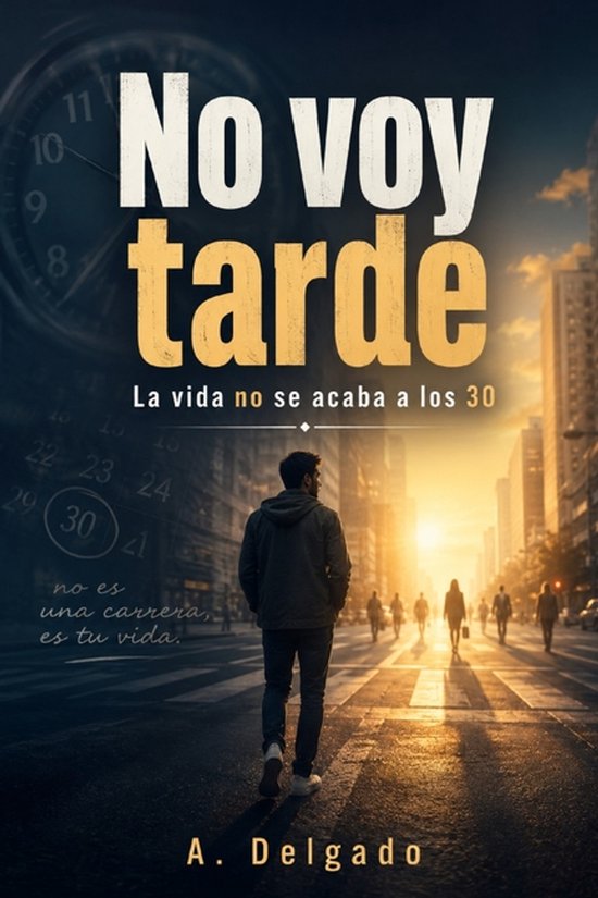 No Voy Tarde - cover