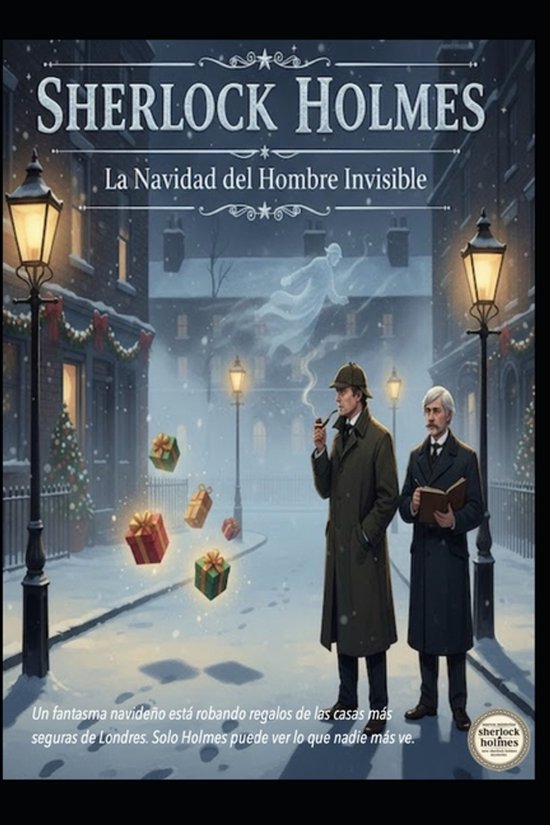 SHERLOCK HOLMES La Navidad del Hombre Invisible - cover