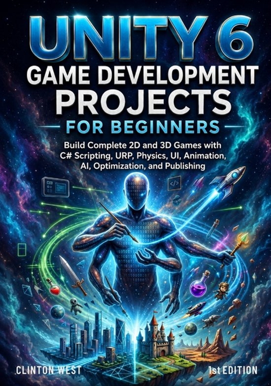 Unity 6 Game Development Projects for Beginners - cover