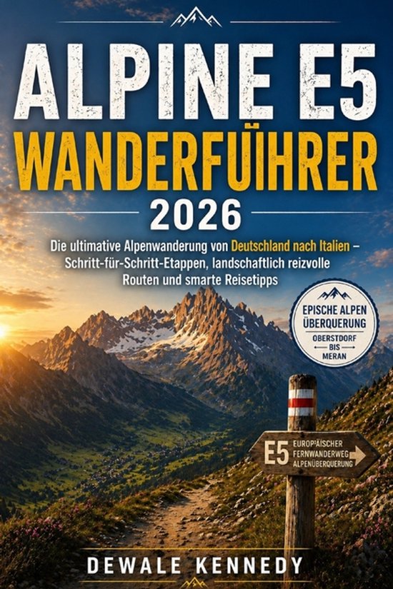 Alpine E5 Wanderführer 2026 - cover