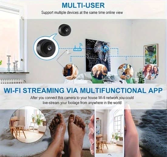 Verborgen Camera - Spy Camera - Spionage - Sensor — afbeelding 4