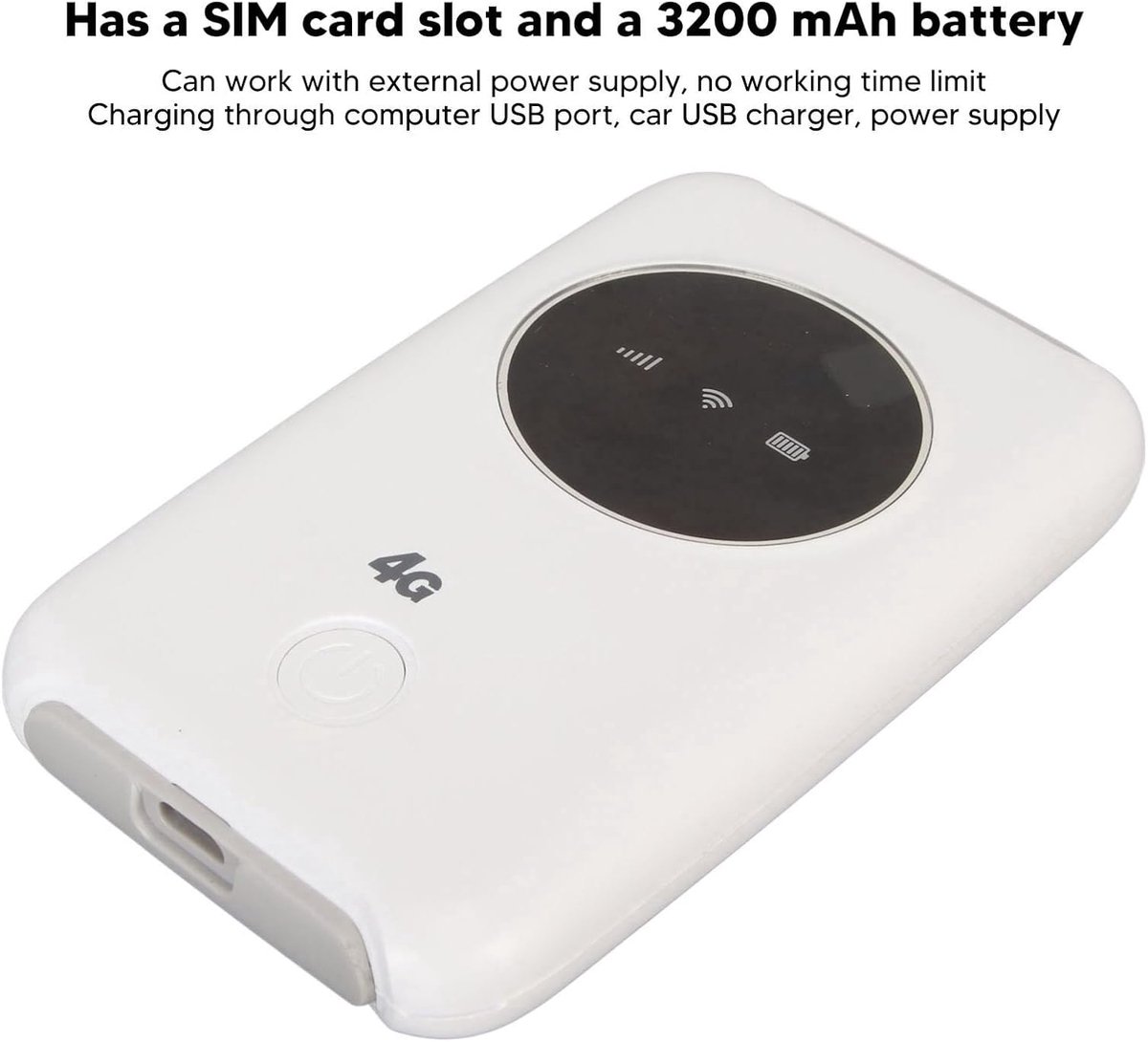 Kivora Draagbare 4G-USB-modem Mobiele Hotspot met Simkaartslot - Kivora - €28,99
