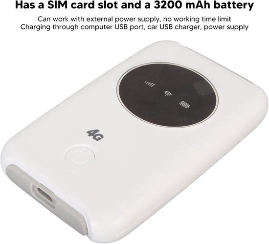 Kivora Draagbare 4G-USB-modem Mobiele Hotspot met - Kivora - €30,99
