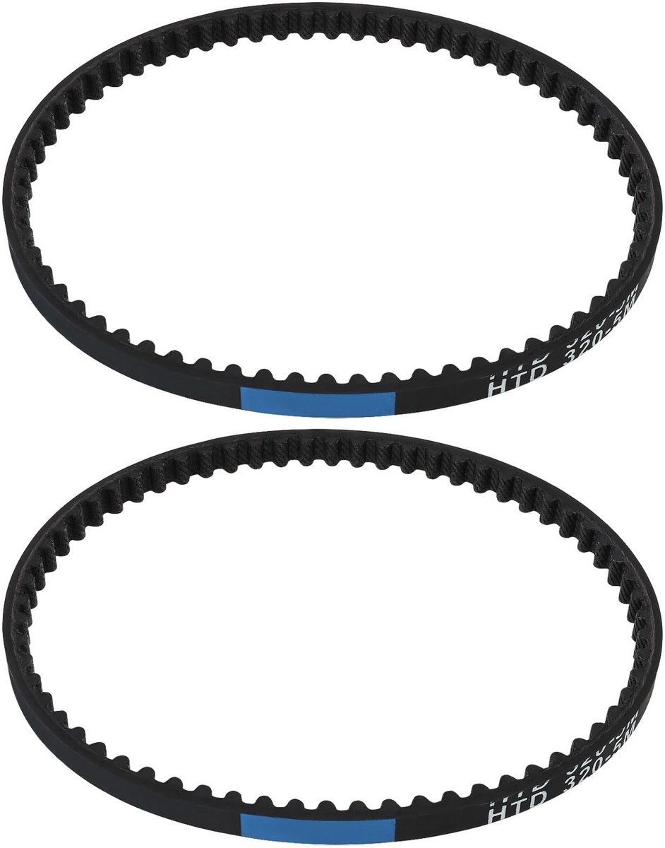 SOUQONE- Distributieriem 64 Tanden - Rubber - Omtrek 320 mm - Steek 5 mm - Breedte 5 mm - Schokbestendig en duurzaam - Synchrone Riem