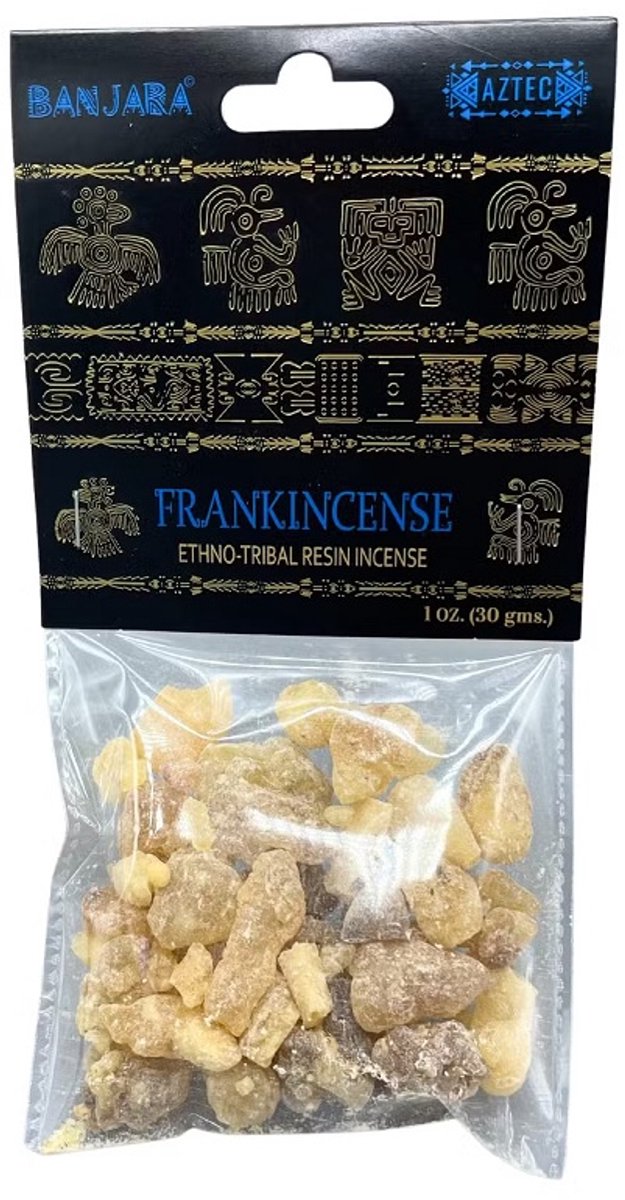 Banjara - frankincense - wierookhars - zakje 30 gram