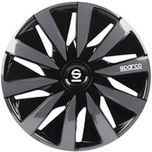 Sparco Wieldoppen Lazio - 14 inch - Zwart/Grijs