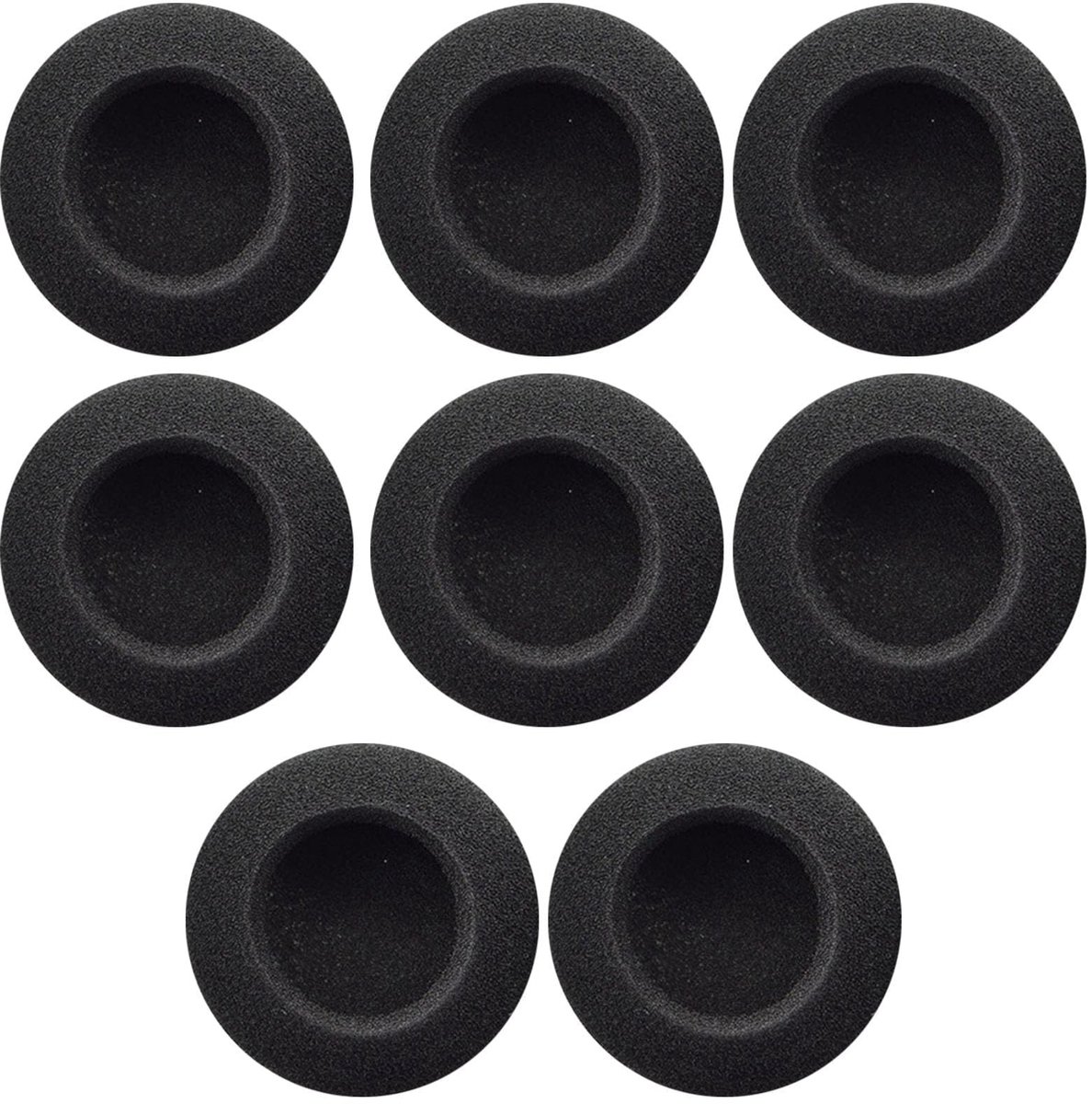 Dailygoods- Oorkussens Vervangend 8 Stuks - Compatibel met Logitech 960 - Hoofdtelefoon - Hoogwaardige Schuim - Comfortabel en Geluidsisolerend