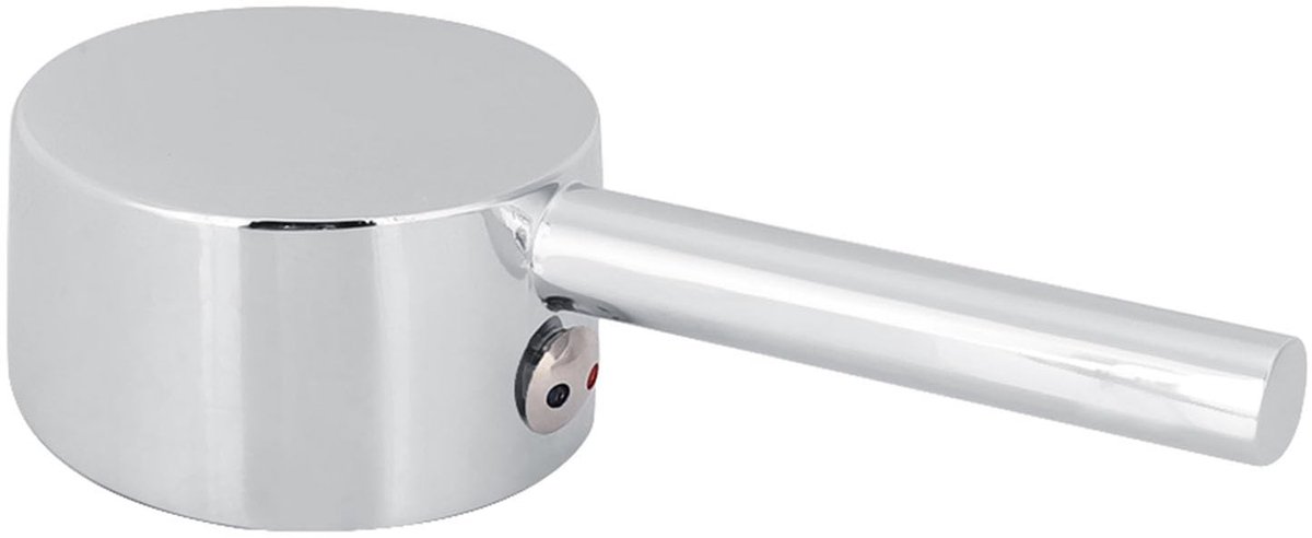 Dailygoods- Kraanhandvat 45mm - Hoogwaardige Zinklegering - Ergonomisch Ontwerp - Duurzaam en Temperatuurbestendig - Eenvoudig te Installeren - Geschikt voor Badkamer en Toilet - Kraan