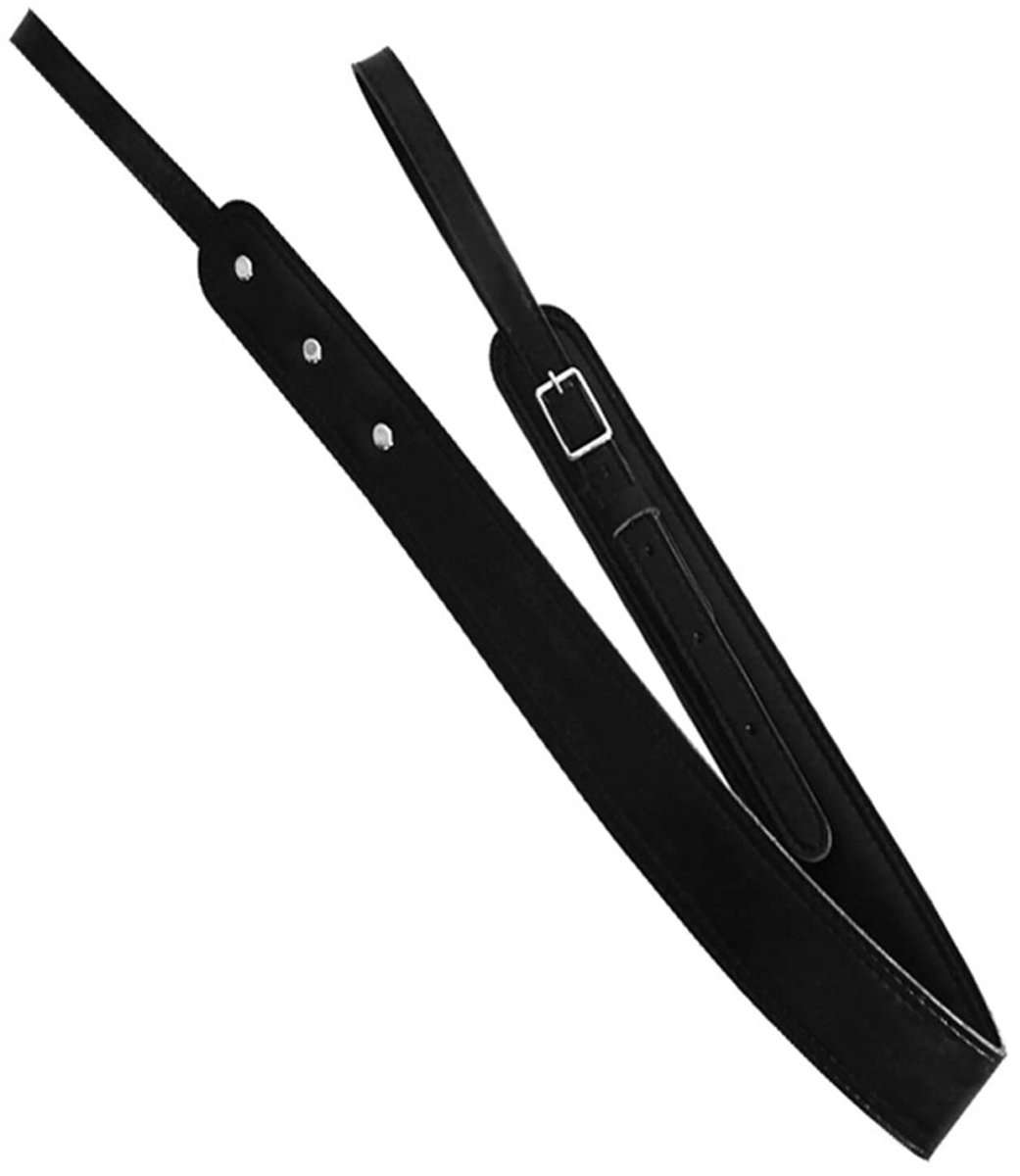 Dailygoods- Schouderriem Verstelbaar - PU-Leren Schouderriem - Accessoire voor Muziekinstrumenten - Zacht en Comfortabel - Verlicht Schouderdruk - 73-112 cm Instelbaar - Instrumentriem