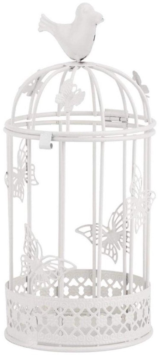 Store_8 - Retro Decoratieve Vogelkooi Kandelaar - Stabiele Basis