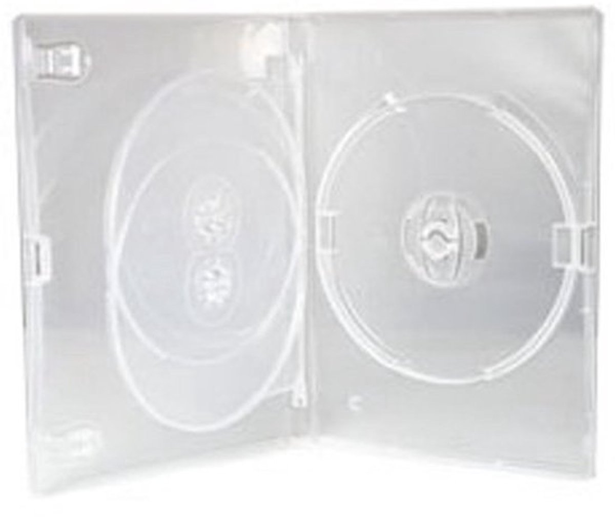 Store_7 - Dvd Case - 3-Way Case - Duidelijke Vervangingscovers - 14mm