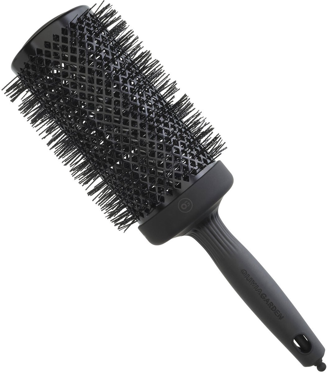 Olivia Garden – SPEED SHINE Wavy Bristle Black Label – 65 mm