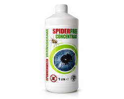 Spinnenweb Verwijderaar - Concentraat 1 Liter - Web Free - voor Kozijnen, Ramen, Gevels, Caravan en Boot.