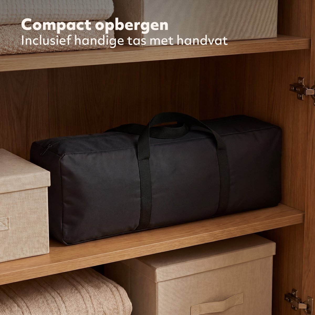Deryan Luxe Campingbedje met Matras thumbnail 3