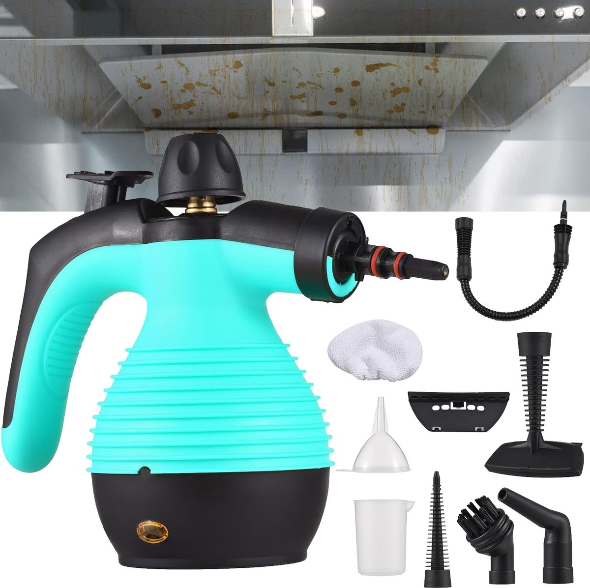 1050W Handzame Stoomreiniger - Multifunctionele Stoomreiniger - Hogetemperatuur Stoomreinigingsmachine Onder Druk