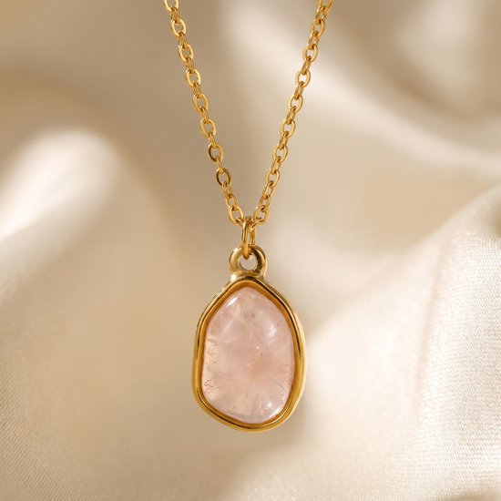 Lundholm Collier de luxe pour femmes couleur or - Design scandinave