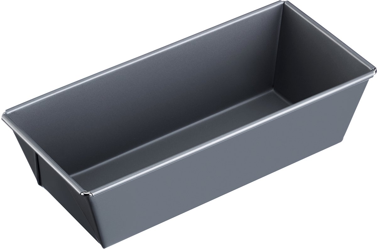 Westmark Bakvorm, ideaal voor driekoningentaart, lengte: 25 cm, met antiaanbaklaag, koudgewalst staal, Back Meister, antraciet, 32842270