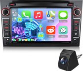 Autoradio - Geschikt Voor Opel Meriva Corsa C D Astra G H - 2+64GB CARPLAY FM RDS - Achteruitrijcamera