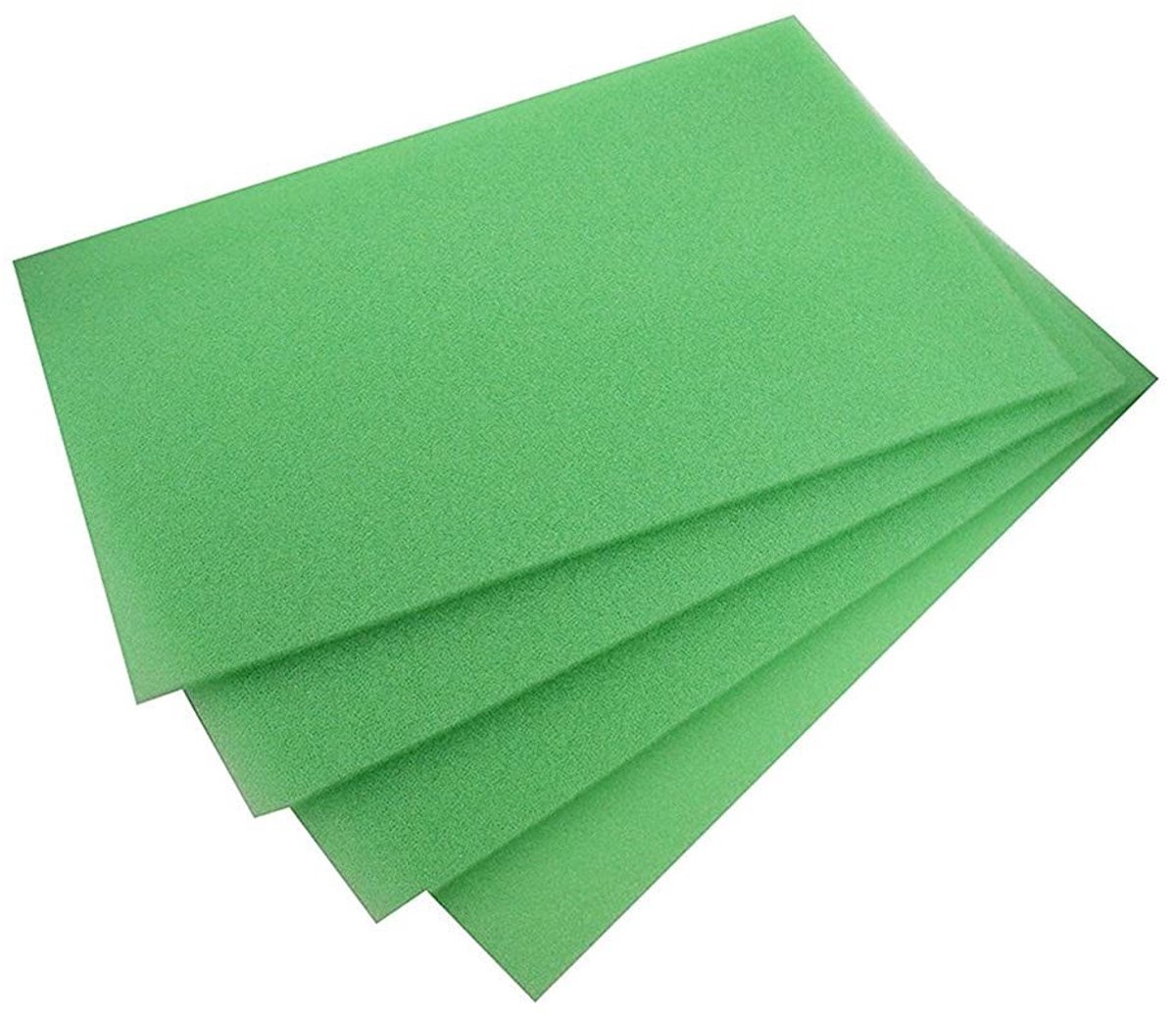 Dailygoods- Koelkastfilterspons Schimmelbestendig - Koelkastfilter - Absorberende Filterspons - Fruit/Veggie-spons - 4 Stuks - 38x25x0.5cm
