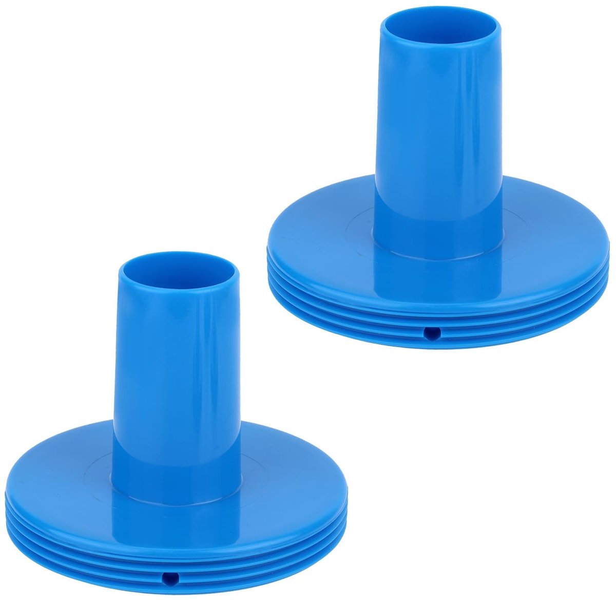 Dailygoods- Zeefconnector 2 Stuks - Vervanging 11070 - Compatibel met Intex 26183MW/26165EH/26167E/26175EH/26191EH - Blauw - PVC - Duurzaam - Filterconnector